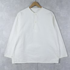 画像1: 80's ロシア軍 ヘンリーネック スリーピングシャツ  (1)