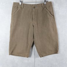 画像1: Levi's SILVERTAB マルチストライプ柄 コットンショーツ W35 (1)