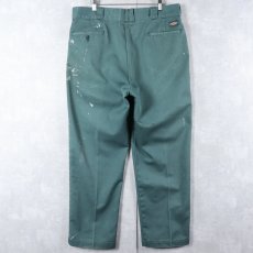 画像2: 80's Dickies USA製 ペンキペイント ワークパンツ W36 (2)