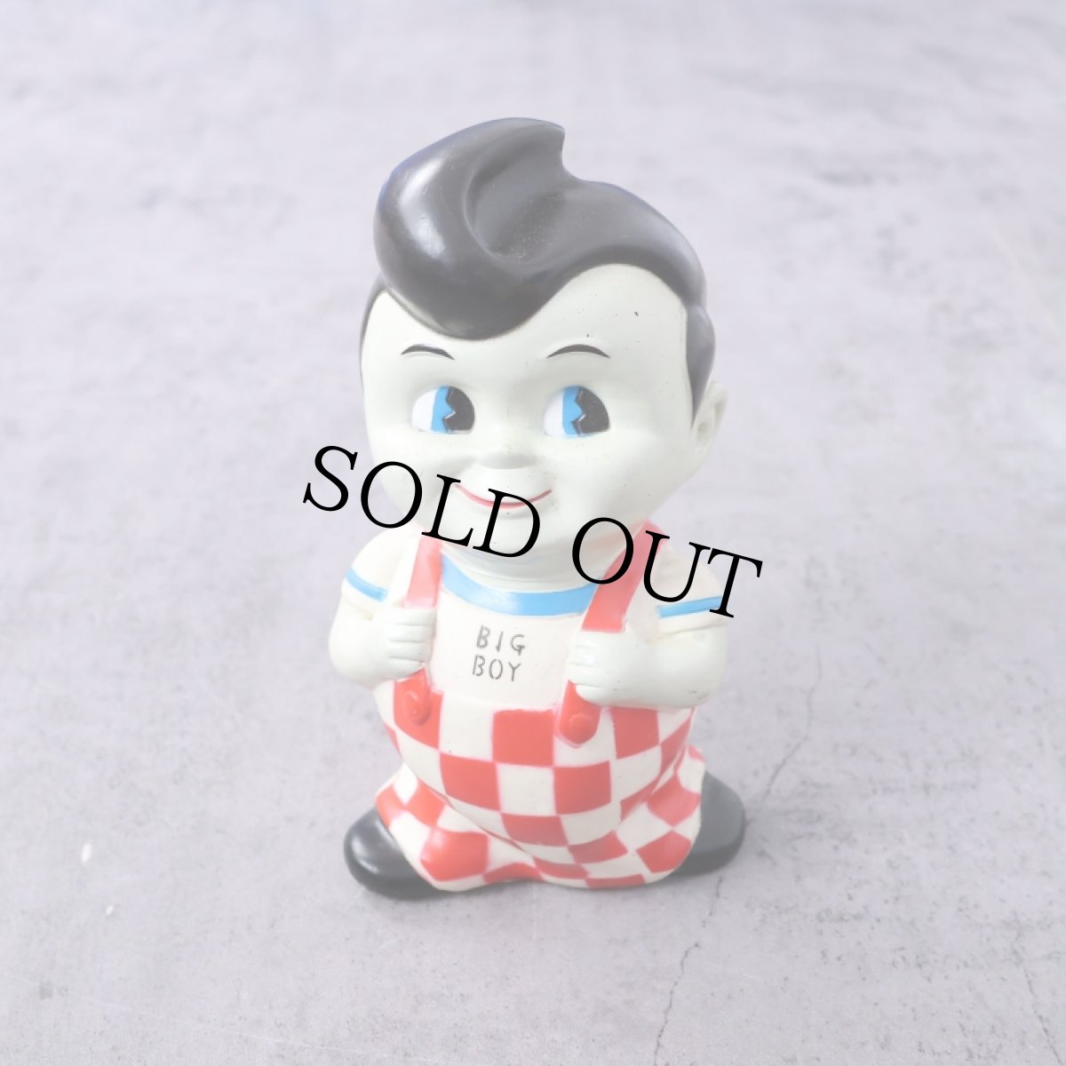 画像1: 80〜90's BIG BOY ソフビ キャラクター貯金箱 (1)