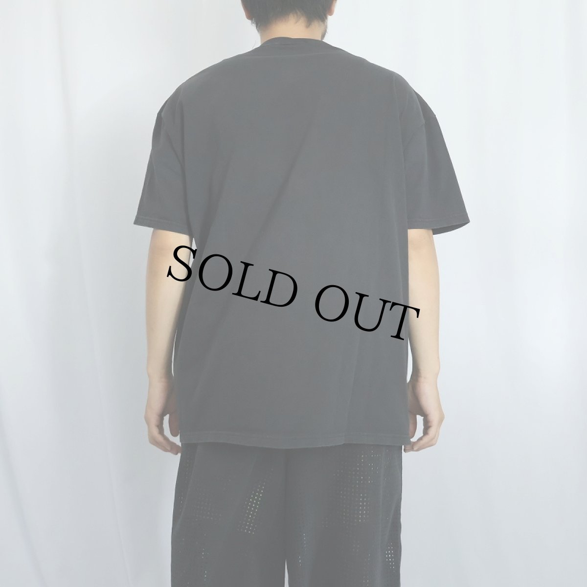 画像3: 90〜2000's Hanes 無地ポケットTシャツ BLACK L (3)