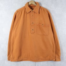 画像1: 90's THE TERRITORY AHEAD コットンプルオーバーシャツ L (1)