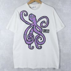 画像1: 90's LYON DESIGN USA製 "St.john" スーベニアTシャツ L (1)