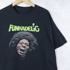 画像1: FUNKADELIC "Maggot Brain" ファンクバンドプリントTシャツ BLACK  (1)