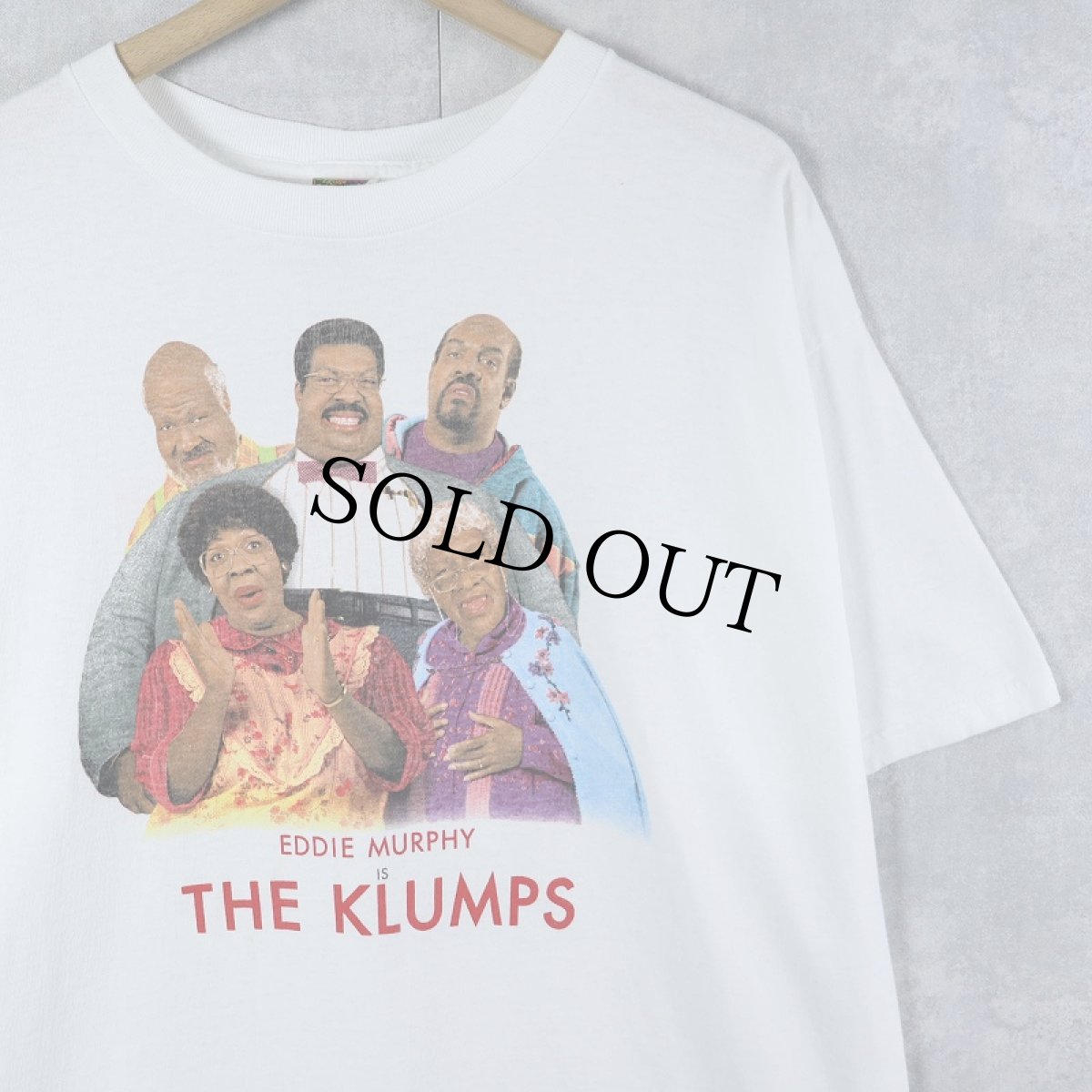 画像1: 2000's Nutty Professor II: The Klumps "EDDIE MURPHY IS THE KLUMPS" 映画プリントTシャツ XL (1)