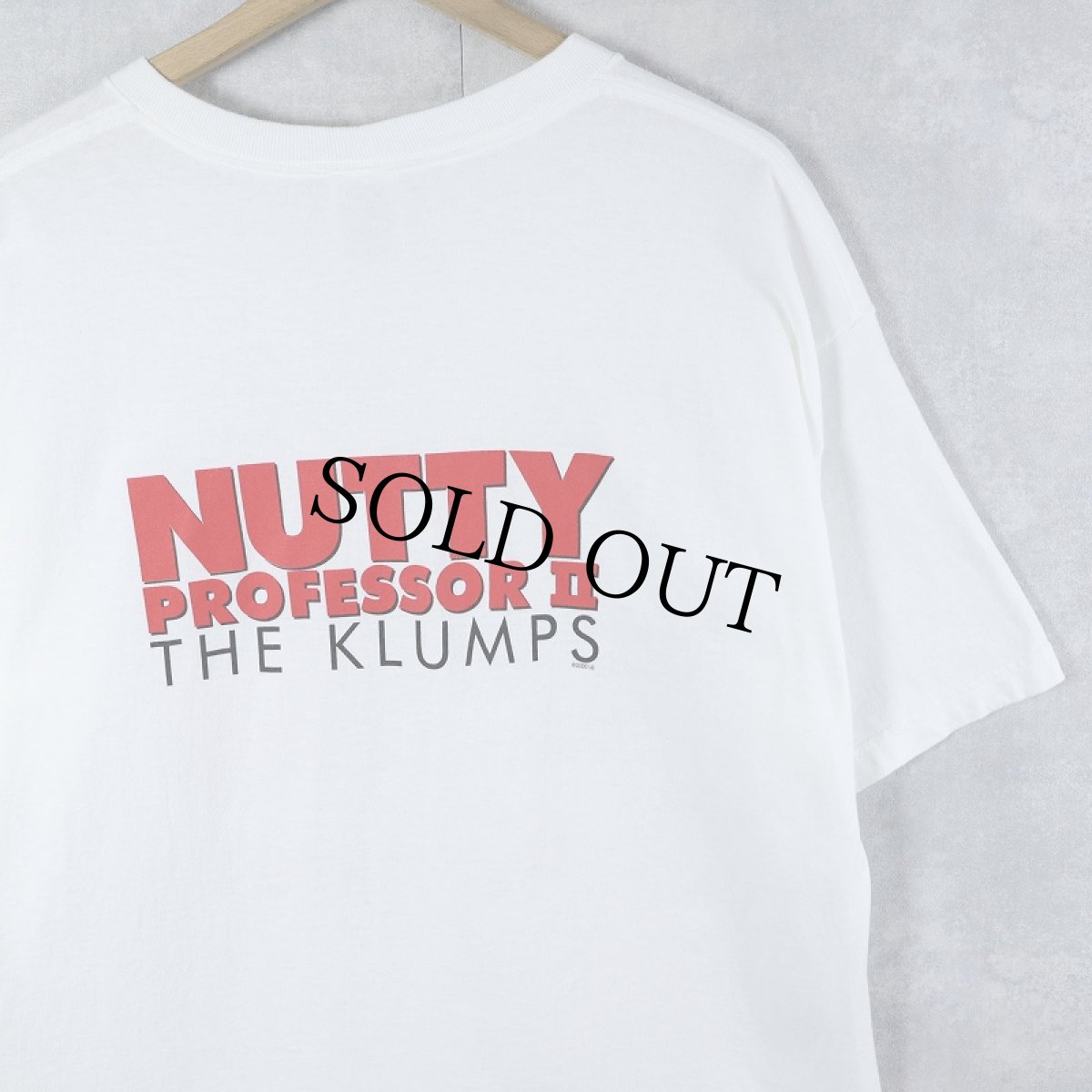 画像2: 2000's Nutty Professor II: The Klumps "EDDIE MURPHY IS THE KLUMPS" 映画プリントTシャツ XL (2)