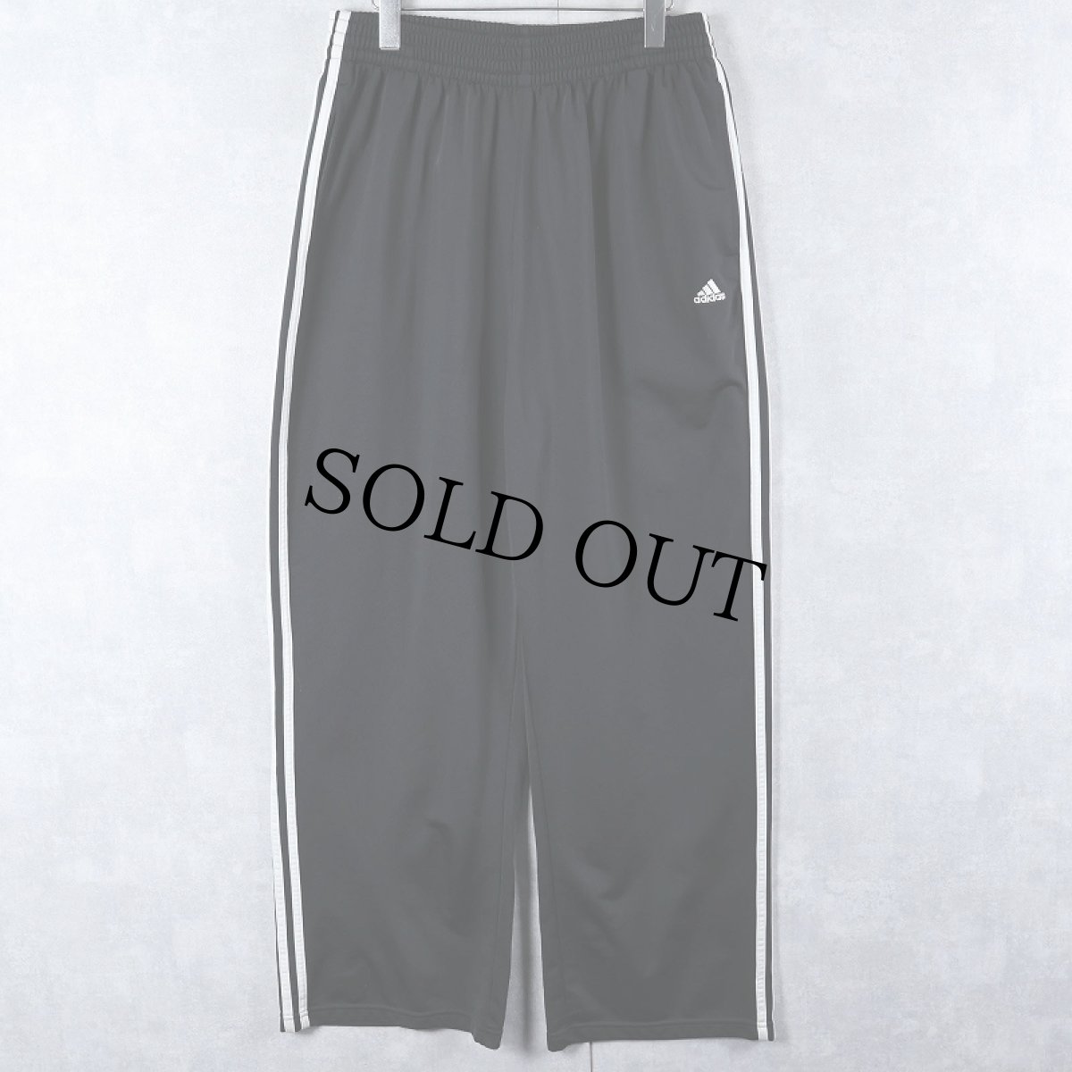 画像1: adidas サイドライントラックパンツ BLACK XL (1)