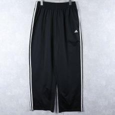 画像1: adidas サイドライントラックパンツ BLACK XL (1)