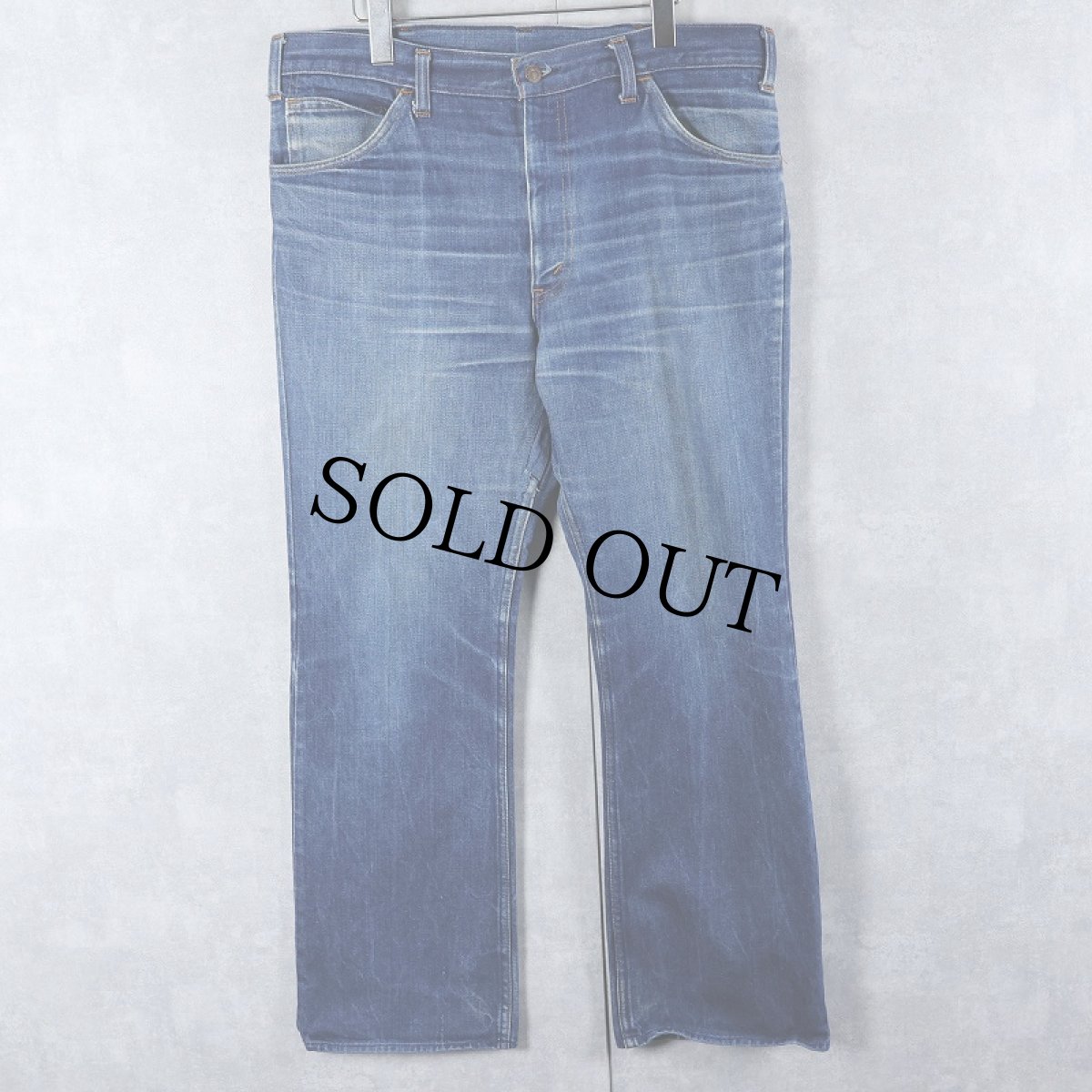 画像1: 70's Levi's ブーツカットデニムパンツ W36 (1)