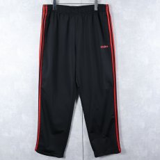 画像1: adidas サイドライントラックパンツ BLACK XL (1)