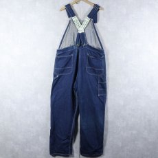 画像2: 80〜90's KEY Imperial ローバック デニムオーバーオール (2)