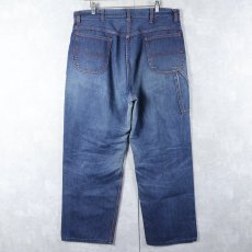 画像2: 70's BIGMAC デニムペインターパンツ W36 (2)