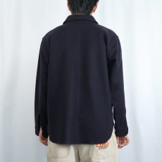 画像3: "U.S.NAVY TYPE" CPOウールシャツ NAVY (3)