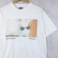 画像1: 90's Will Bullas "bun in the sun..." アートプリントTシャツ L (1)