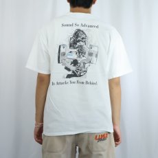 画像4: Altec Lansing "Sound So Advanced It Attacks You From Behind." 音響機器メーカー プリントTシャツ L (4)