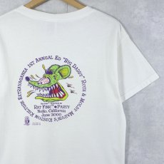 画像1: 2000's RAT FINK キャラクタープリントTシャツ M (1)