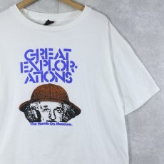 画像1: 90's Albert Einstein USA製 "The Hands On Museum" プリントTシャツ XL (1)
