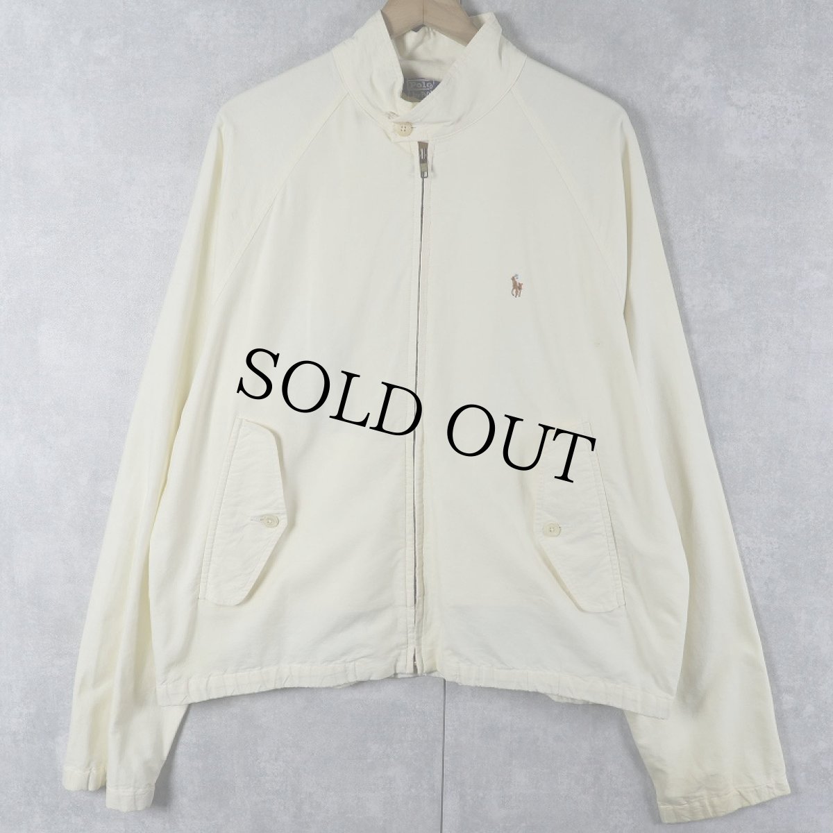 画像1: POLO Ralph Lauren コットンスイングトップ M (1)