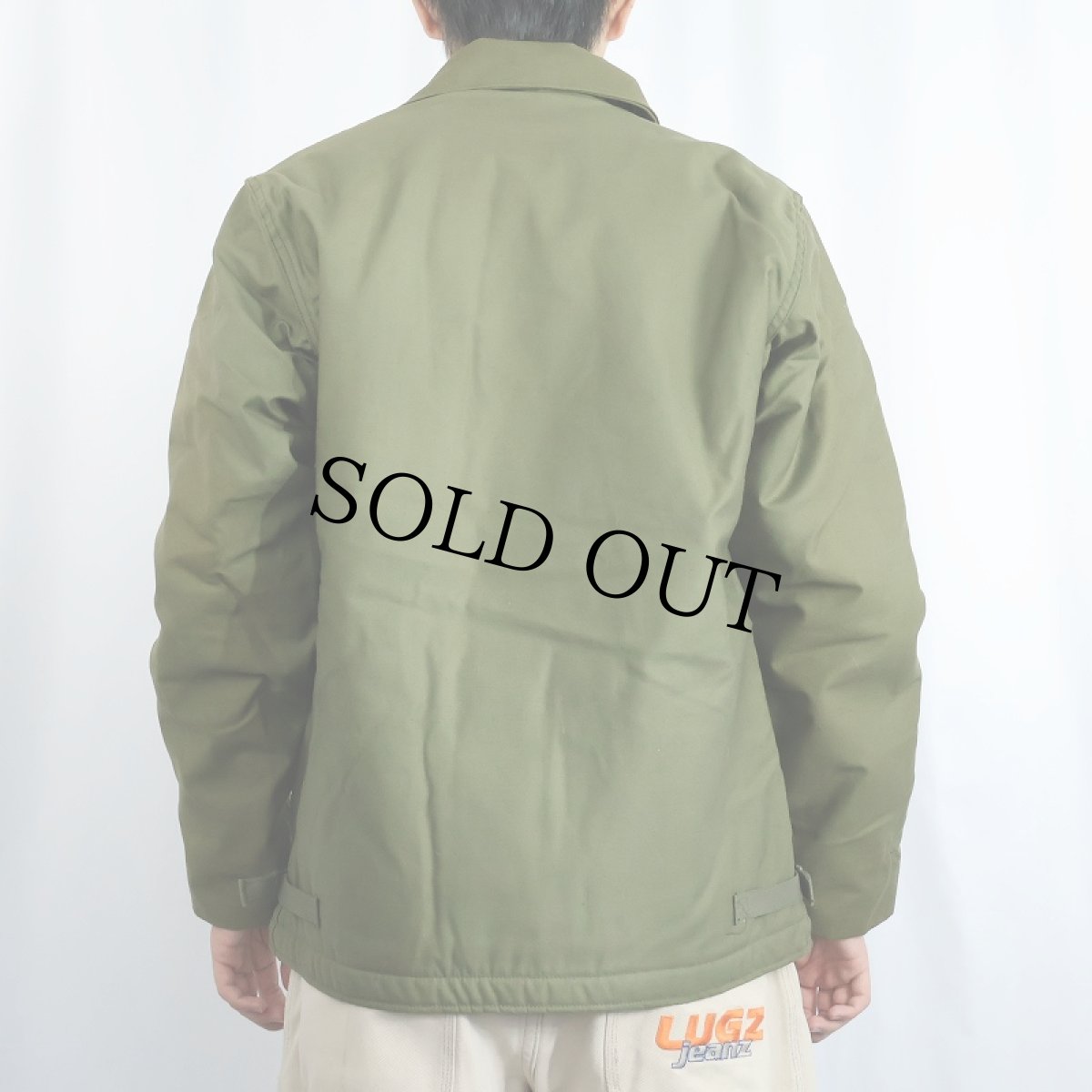 画像3: 70's U.S.NAVY A-2 デッキジャケット DEADSTOCK MEDIUM (3)