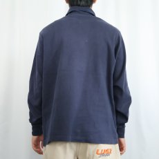 画像3: 90's L.L.Bean タートルネック 無地ロンT (3)