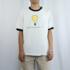 画像2: 90's Soul Asylum USA製 "Let Your Dim Light Shine..." オルタナティブ・ロックバンド アルバムプリントリンガーTシャツ L (2)