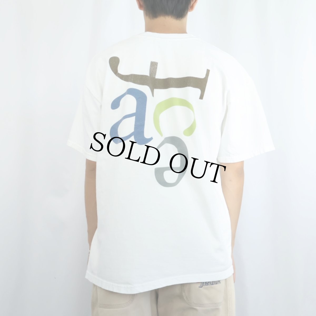 画像4: 2000's "Inter face" プリントTシャツ XL (4)