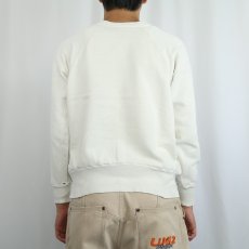 画像3: 60's Hanes 無地 ラグランスウェット L (3)