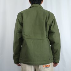 画像3: 70's U.S.NAVY A-2 デッキジャケット DEADSTOCK MEDIUM (3)