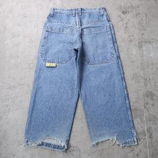 画像2: JNCO JEANS USA製 "Jester" パッチ付き デニムパンツ W33 (2)
