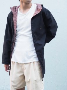 画像1: LAUREN Ralph Lauren 千鳥格子柄 リバーシブル コットンジャケット L (1)