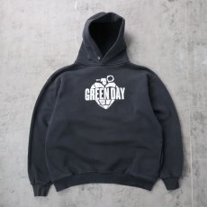 画像2: GREEN DAY "american idiot" ロックバンドスウェットフーディ BLACK L (2)