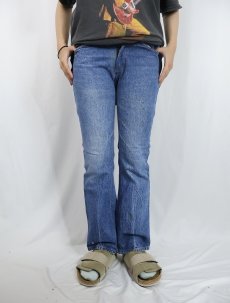 画像2: 80's Levi's 517 USA製 ブーツカットデニムパンツ W30 (2)
