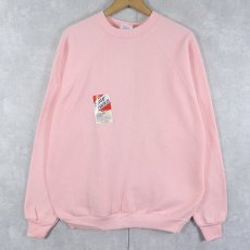 画像1: 80's TULTEX USA製 "Better Basics" 無地ラグランスウェット XL フラッシャー付き (1)