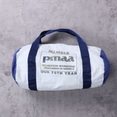 画像1: 90's USA製 "PMAA" コットンダッフルバッグ (1)