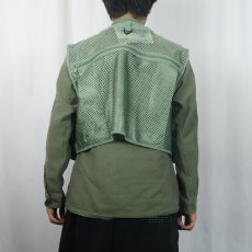 画像3: 90's L.L.Bean "FLY FISHING" メッシュフィッシングベスト L タグ付き (3)