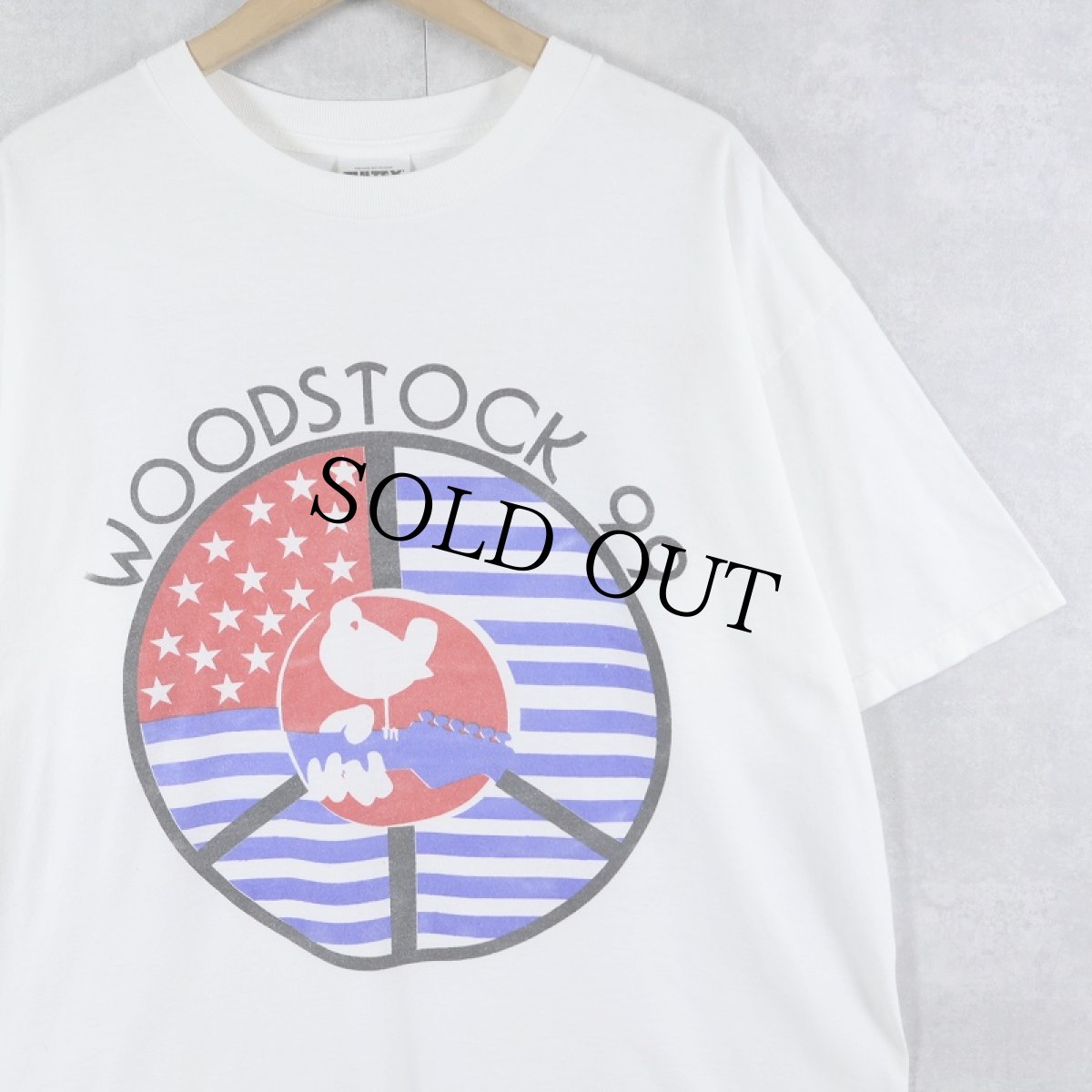 画像1: 1999 WOODSTOCK ロックフェスティバルTシャツ XL (1)