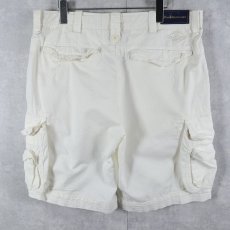 画像2: POLO Ralph Lauren ヘリンボーンツイル コットンカーゴショーツ タグ付き未使用 W36 (2)