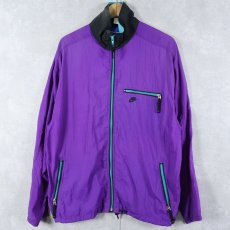 画像1: 90's NIKE ACG ロゴ刺繍 ナイロンジャケット M (1)