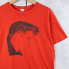 画像1: 80's Elvis Presley USA製 ミュージシャンTシャツ XL (1)