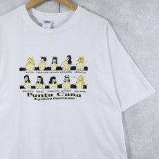 画像1: 90〜2000's "Punta Cana" エロプリントTシャツ XL (1)