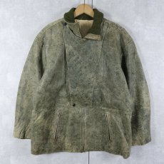 画像1: 〜70's BARREAUX キルティングライナー レザージャケット (1)