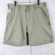 画像1: POLO Ralph Lauren ヘリンボーンツイル コットンペインターショーツ W35 (1)