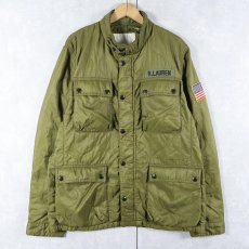 画像1: Ralph Lauren DENIM&SUPPLY "M-65 TYPE" キルティングジャケット XL (1)