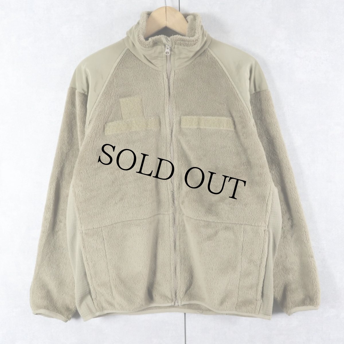 画像1: U.S.MILITARY ECWCS GEN3 Cold Weather コヨーテフリースジャケット SMALL-SHORT (1)
