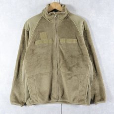 画像1: U.S.MILITARY ECWCS GEN3 Cold Weather コヨーテフリースジャケット SMALL-SHORT (1)