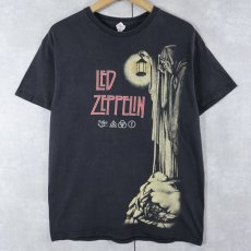 画像1: LED ZEPPELIN "Stairway to Heaven" ロックバンドTシャツ BLACK M (1)