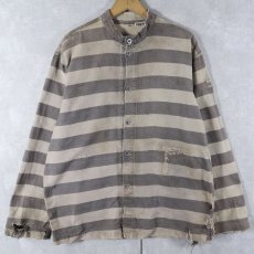画像1: 〜60's western costume HBT プリズナージャケット (1)