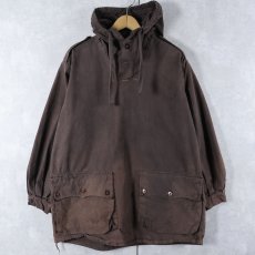 画像1: 40〜50's Swedish Army M-39 "OVER-DYED" スノーアノラックパーカー  (1)