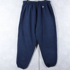 画像1: 2000's Champion REVERSE WEAVE 目付き スウェットパンツ NAVY XL (1)