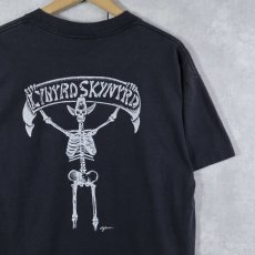 画像2: 90's LYNYRD SKYNYRD USA製 ロックバンドTシャツ BLACK L (2)